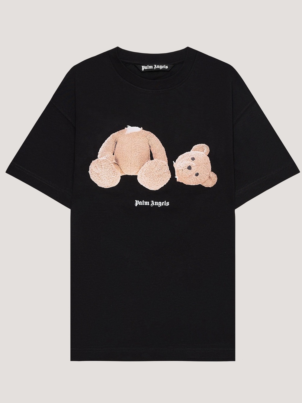 Palm Angels Broken Bear Black Tee